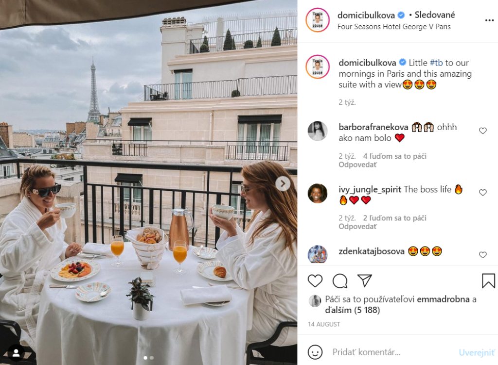 Dominika Cibulkova si dokáže užiť leto. O jej syna sa zatiaľ stará skúsená opatrovateľka.