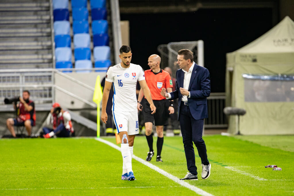Slovenskí reprezentanti prehrali v sobotu v kvalifikácii Majstrovstiev sveta 2022 v Katare na Tehelnom poli s Chorvátskom 0:1.