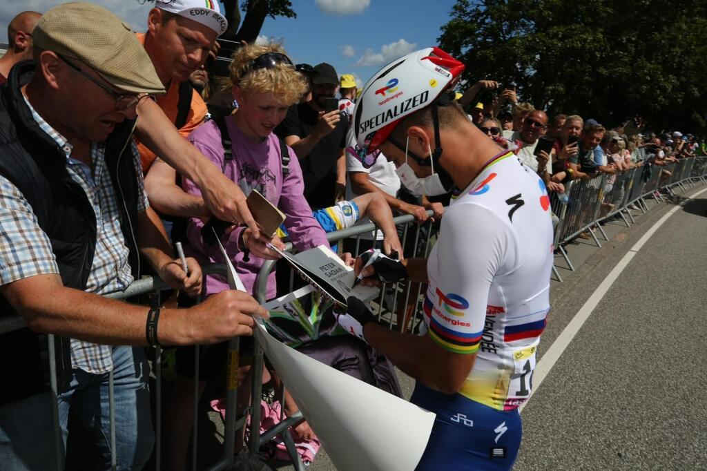 V Roskilde to pred 2. etapou Tour de France poriadne žilo.