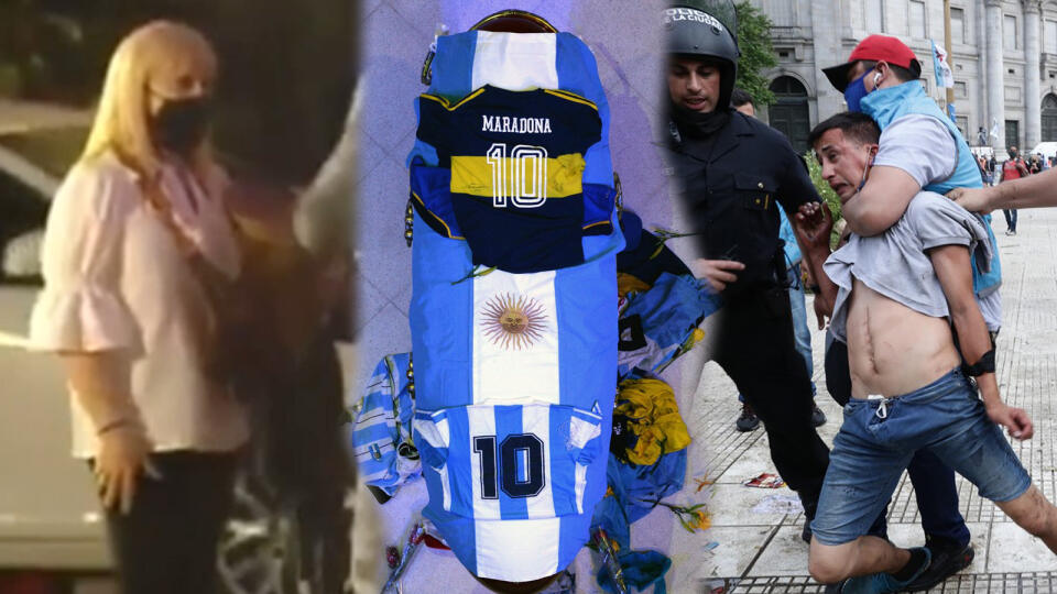 Rozlúčka s Maradonom je poriadne divoká.