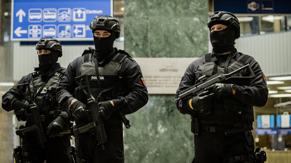 V súvislosti s teroristickým útokom vo Viedni boli v utorok policajné kontroly aj u nás, napríklad na vlakovej Hlavnej stanici,
