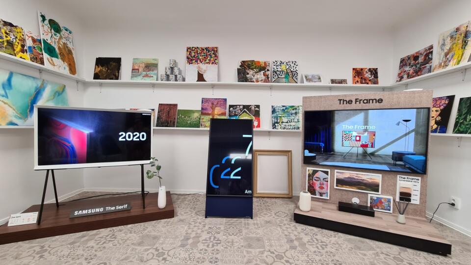 Samsung priniesol na česko-slovenský trh hneď trojicu lifestylových televízorov The Frame, The Serif a The Sero