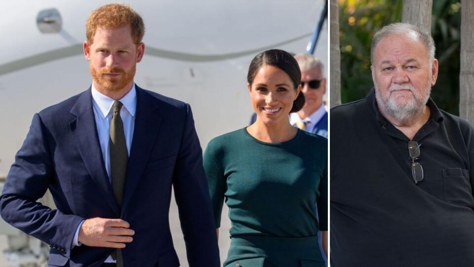 Princ Harry, Meghan Markle, Thomas Markle