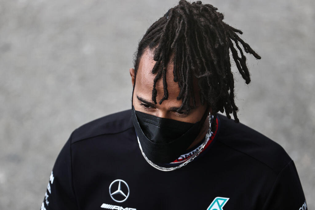 Sedemnásobný majster sveta Lewis Hamilton.