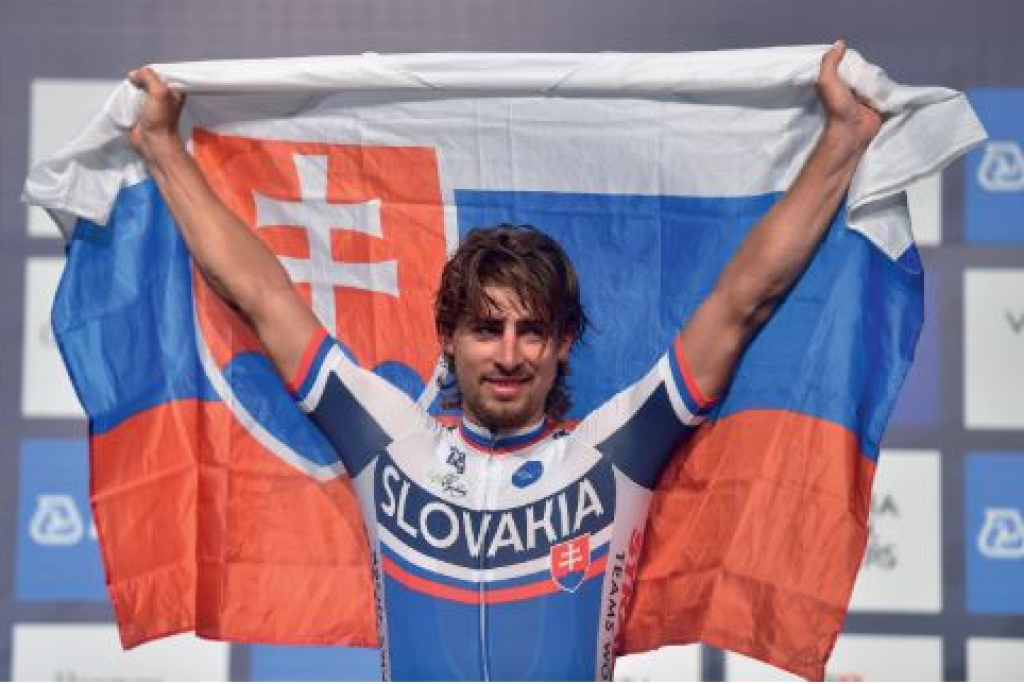 Peter Sagan dosiahol prvé víťazstvo v dúhovom drese majstra sveta, keď triumfoval na flámskej klasike Gent-Wevelgem.