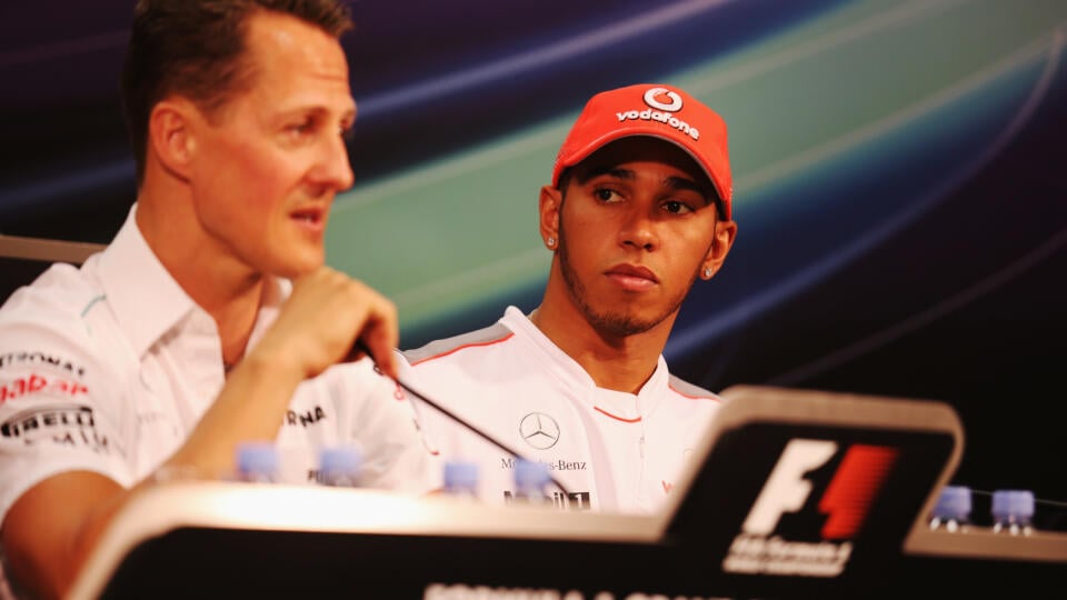 Lewis Hamilton pretekal proti Michaelovi Schumacherovi naposledy pred 12 rokmi.