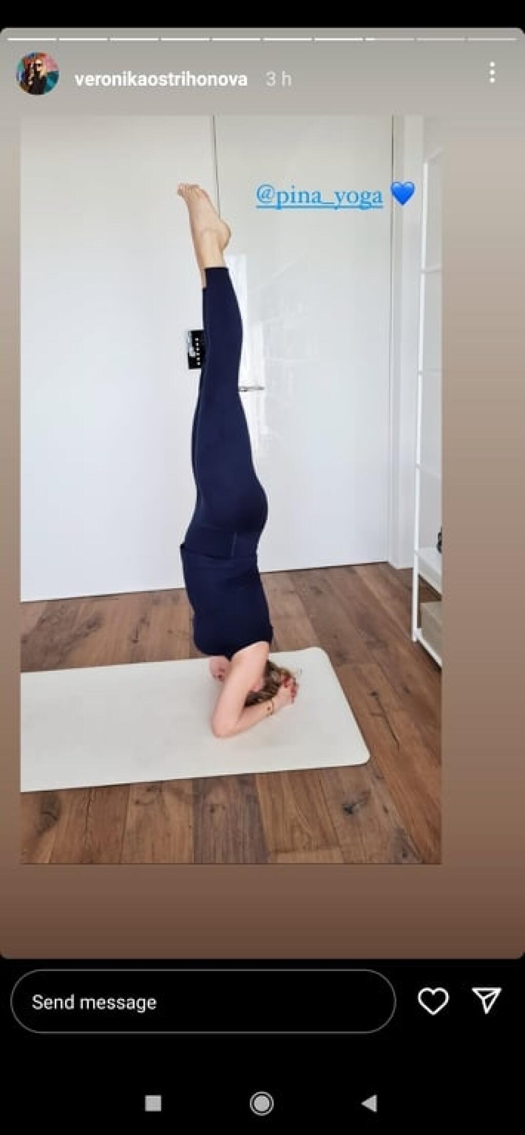 Veronika Ostrihoňová dokáže toto počas tehotenstva.