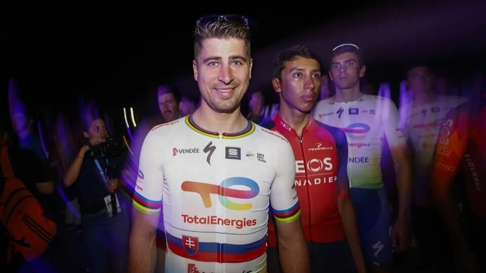 Slovenský cyklista Peter Sagan.