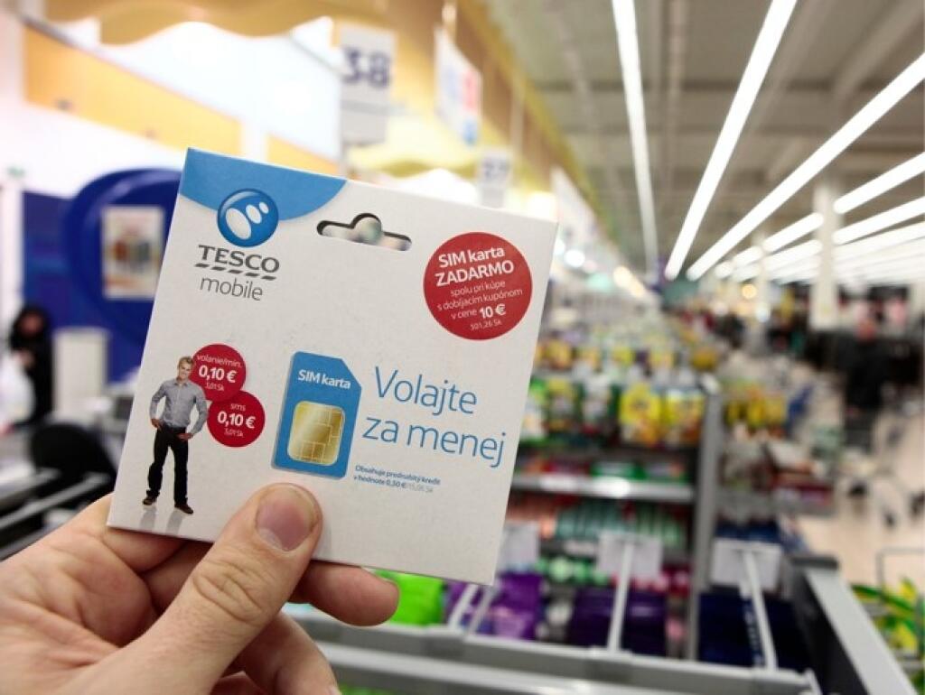 Tesco Mobile dáva SIM kartu k mobilu zadarmo