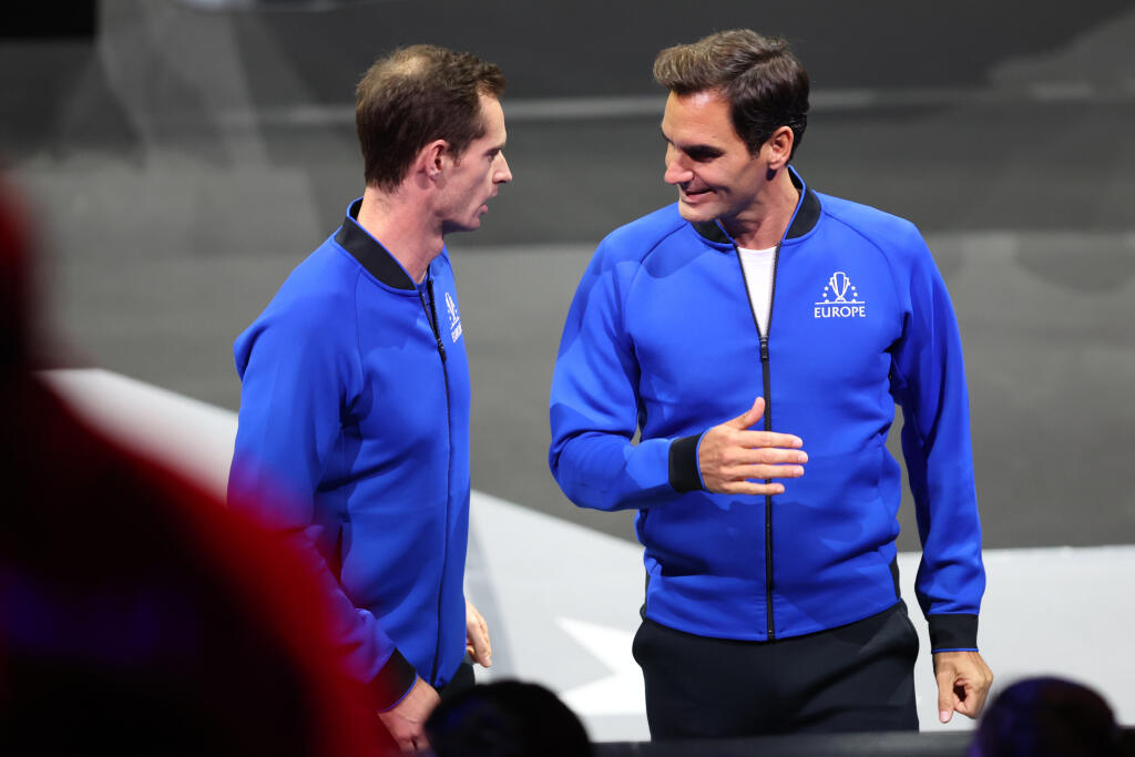 Slzy už vyschli, Roger sa počas 2. dňa Laver Cupu neustále usmieval