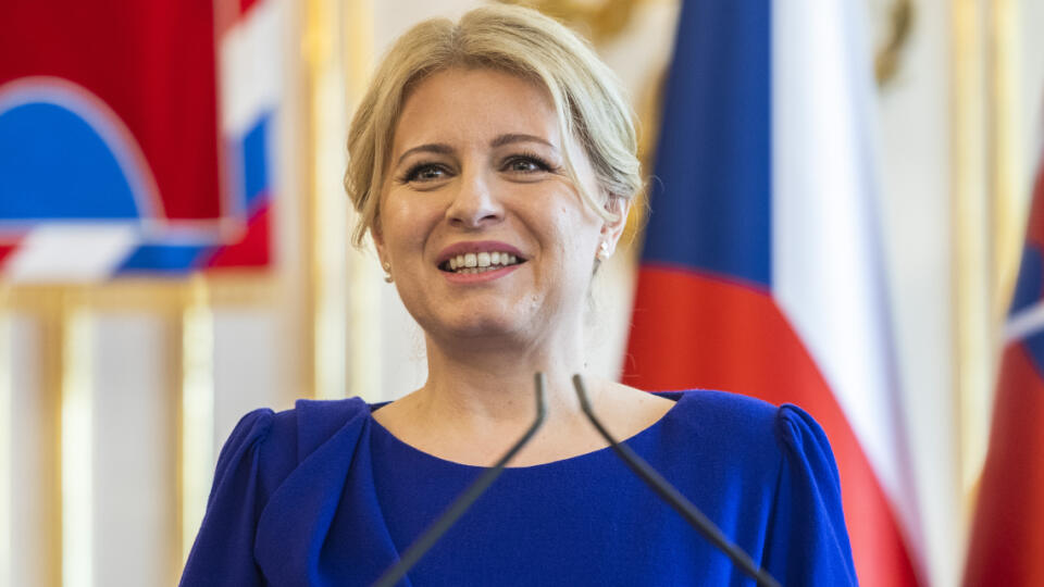 Slovenská prezidentka Zuzana Čaputová