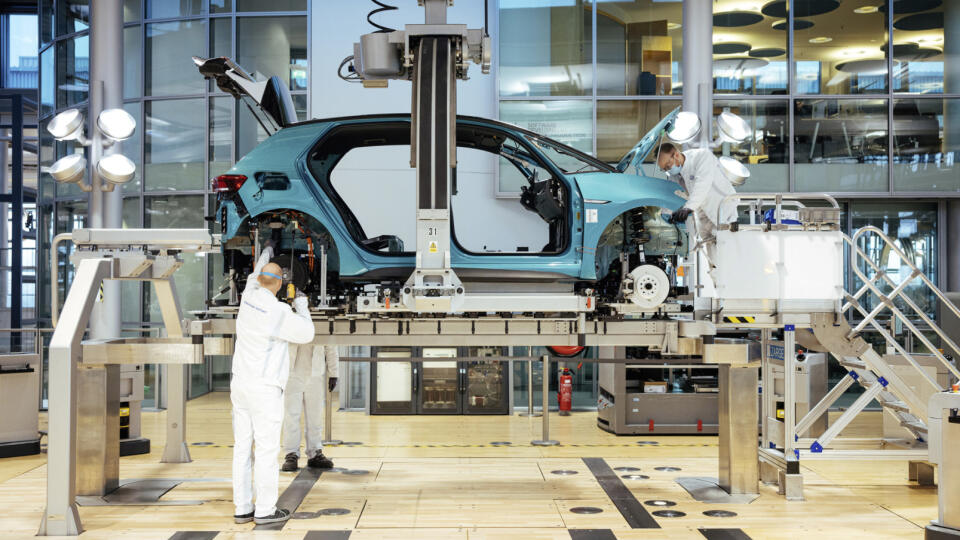 Výroba vozidiel vo Volkswagene