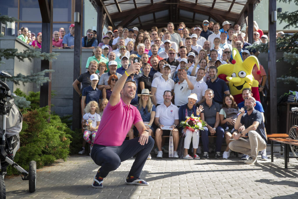 Charity Golf Cup 2021 na ihrisku vo Veľkej Lomnici.