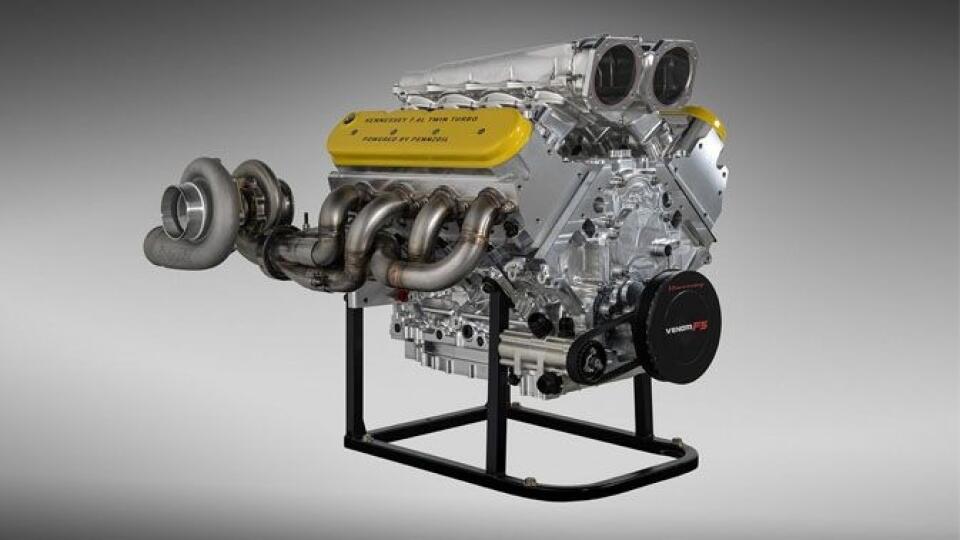 Motor modelu Venom F5