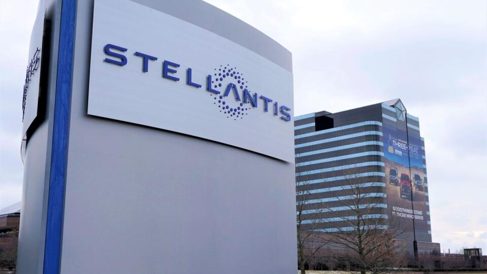 Na snímke logo automobilového koncernu Stellantis.