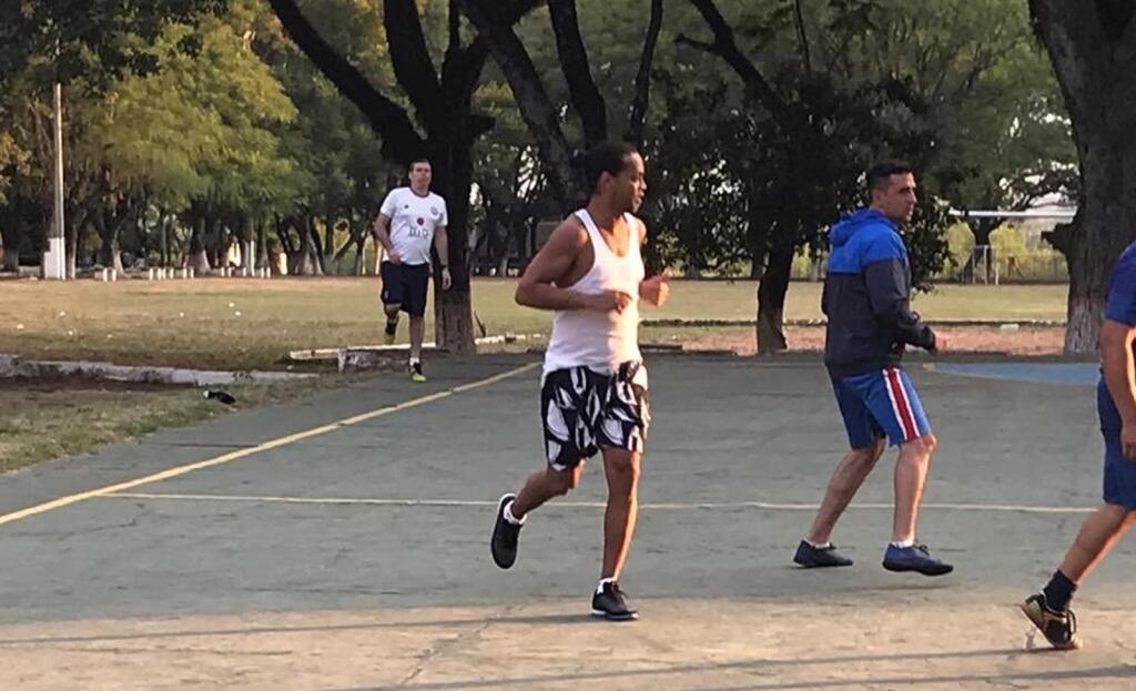 Ronaldinho počas zápasu
