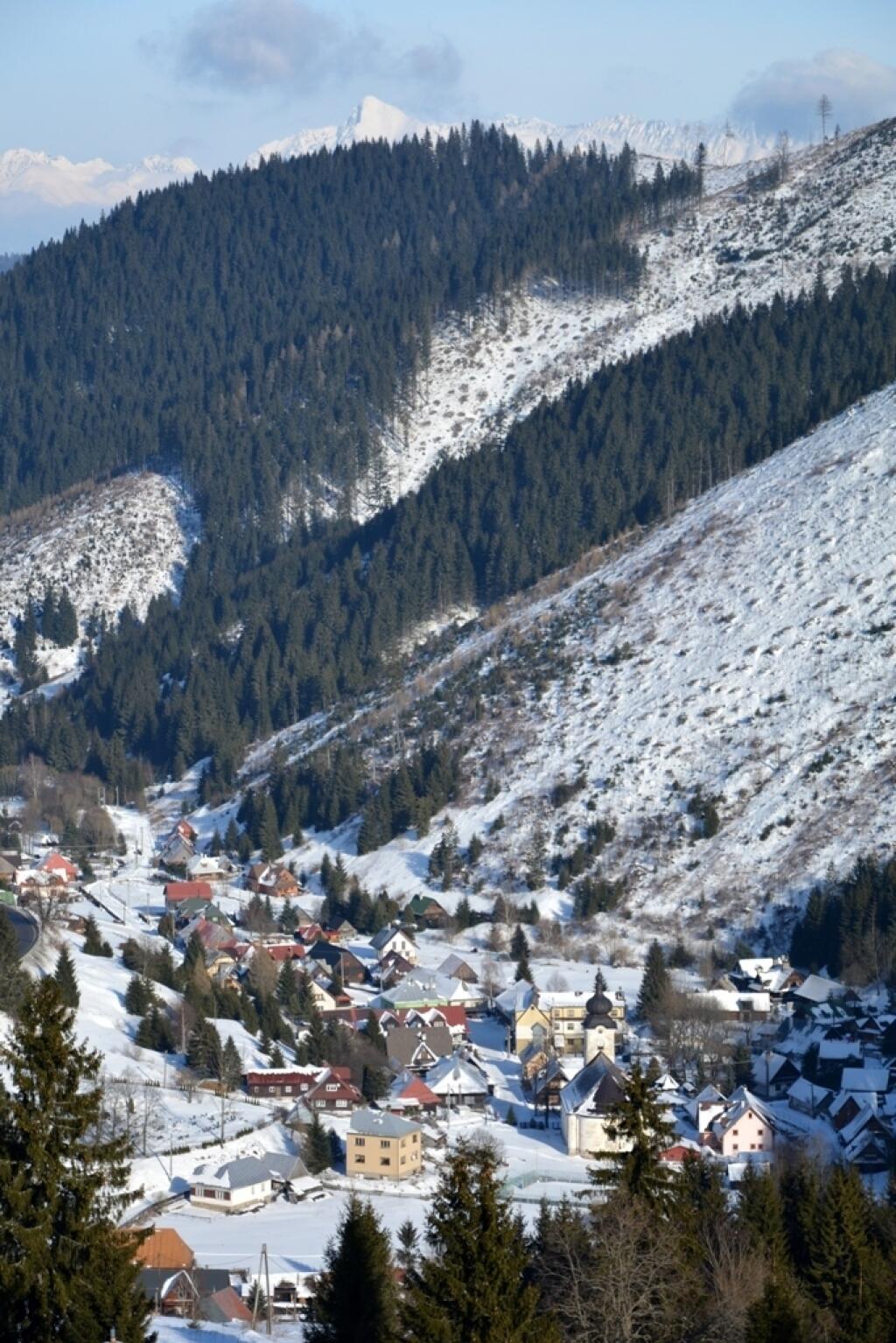 Vyšná Boca leží pod obávaným horským sedlom Čertovica.