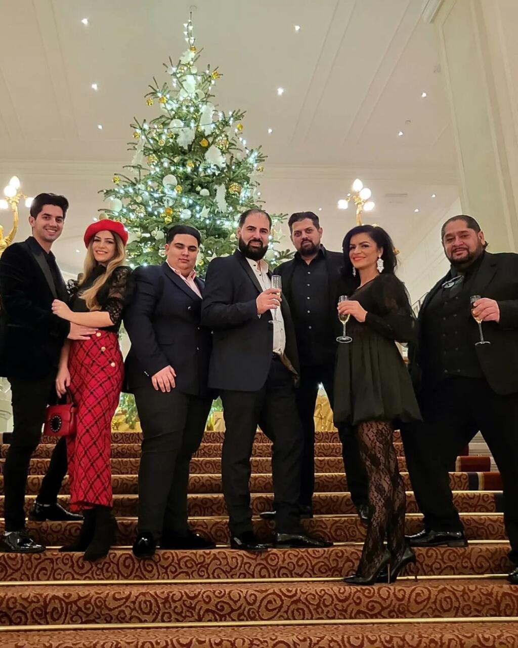Vanessa Šarköziová strávila tohtoročný Silvester s rodinou a priateľom v Budapešti.