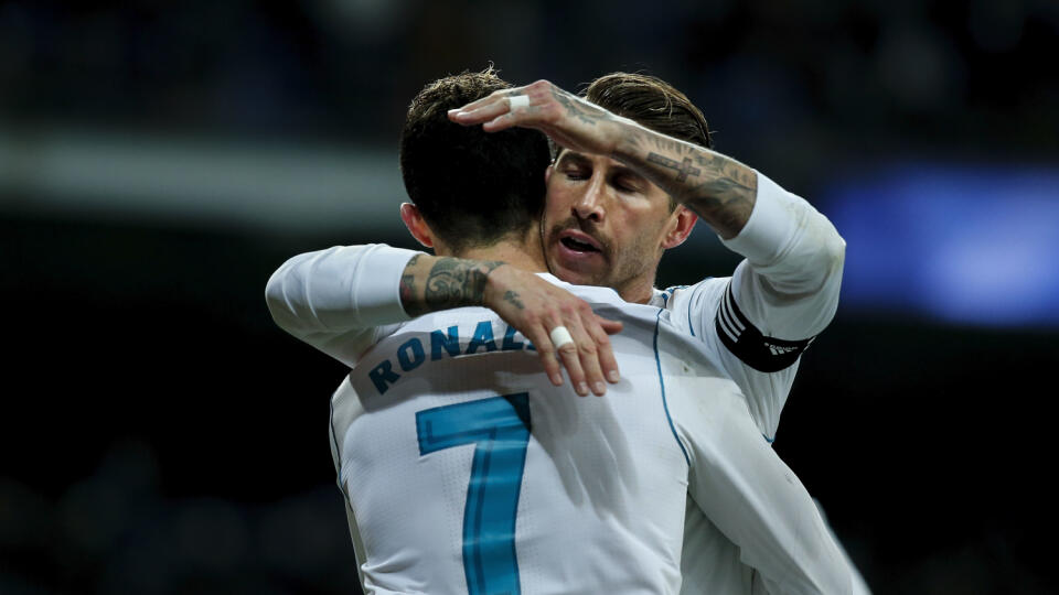 Sergio Ramos a Cristiano Ronaldo ešte ako spoluhráči v R.eale.