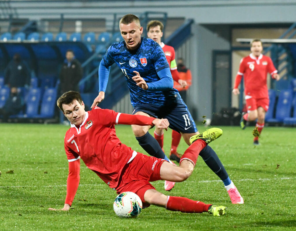 Ladislav Almási v reprezentácii do 21 rokov.