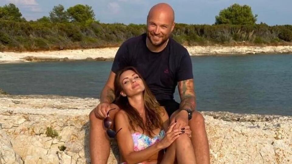 Martina Schindlerová s novým partnerom.