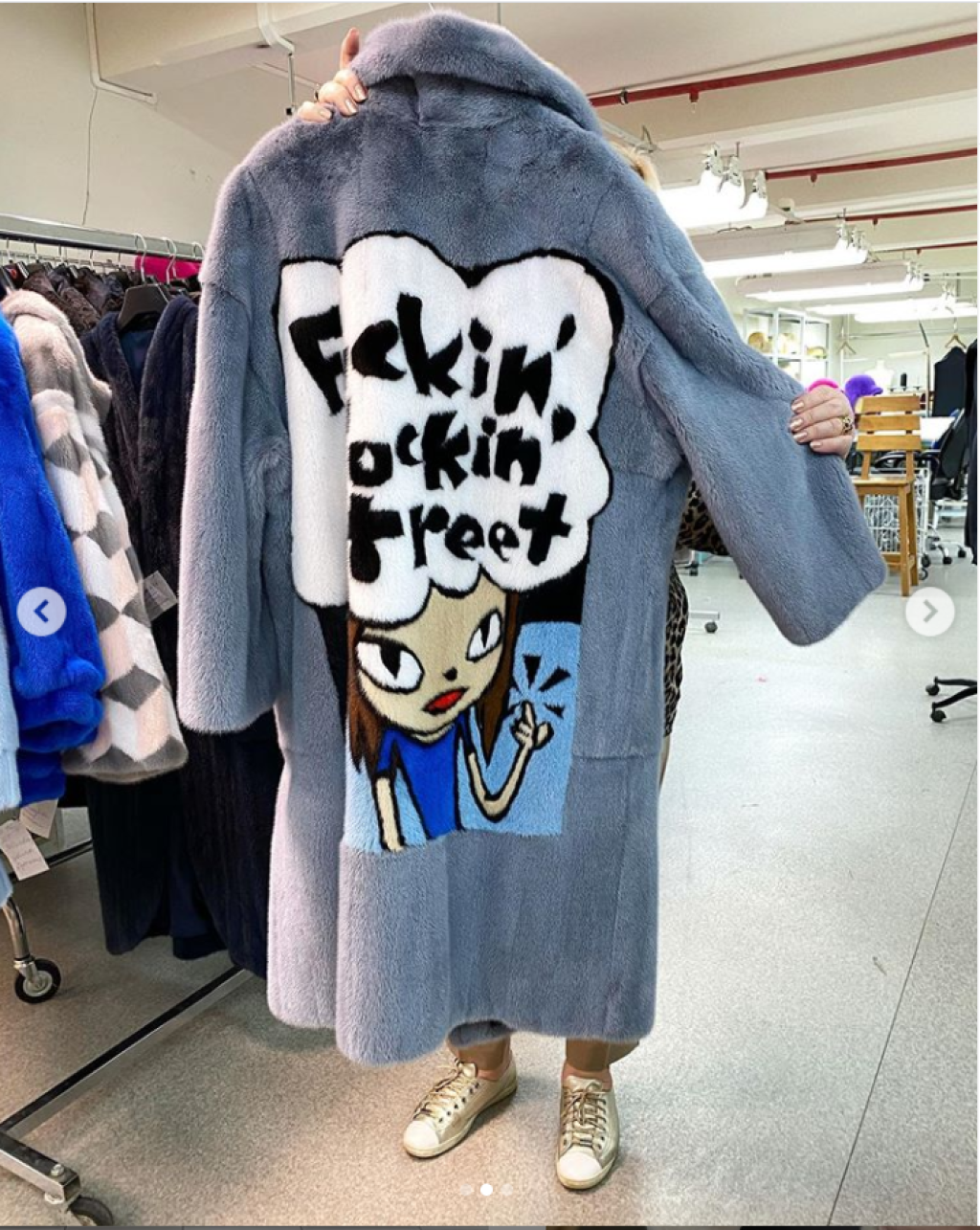 Cibulková si tento kožuch objadnala z Ruska.