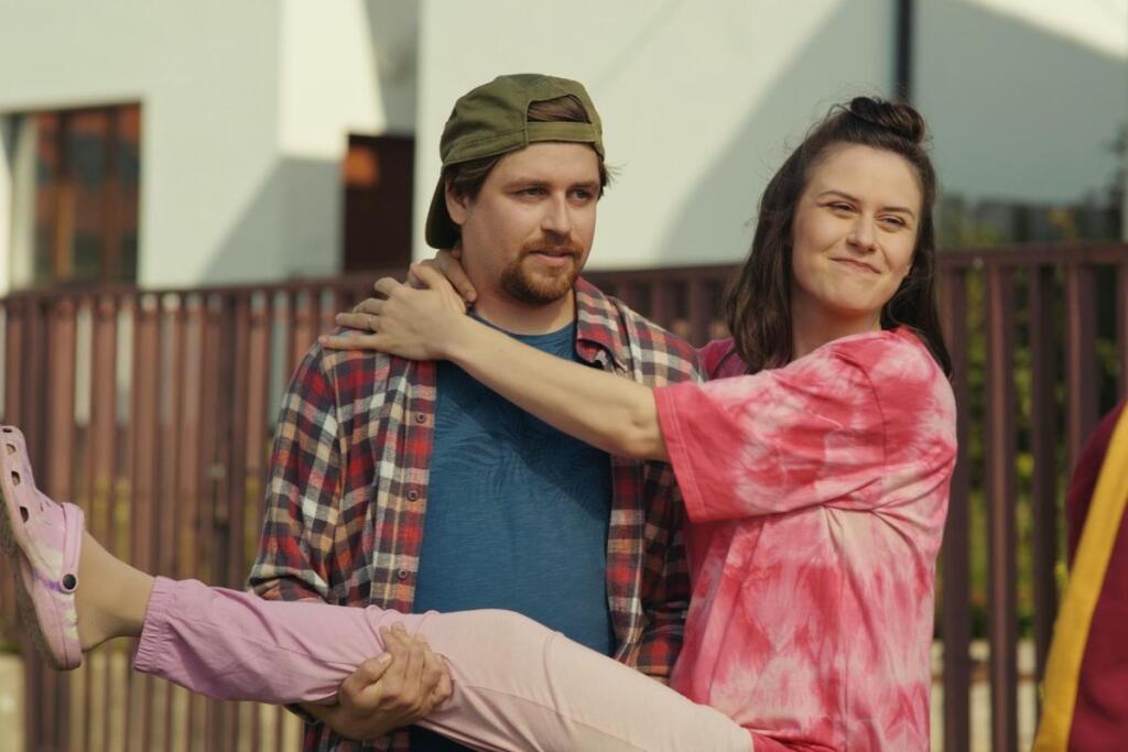 Pavol Šimun a Anna Jakab Rakovská vo filme Kavej