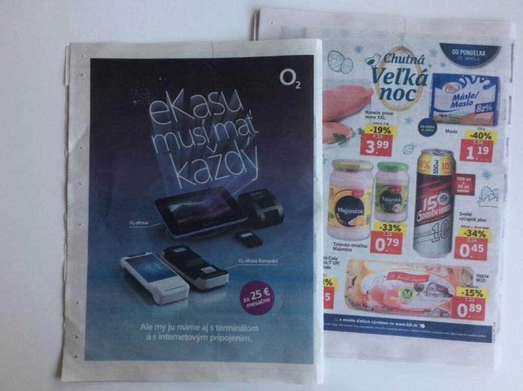 Nový Čas venoval celú obálku inzerentovi, reklamu si zaplatilo O2