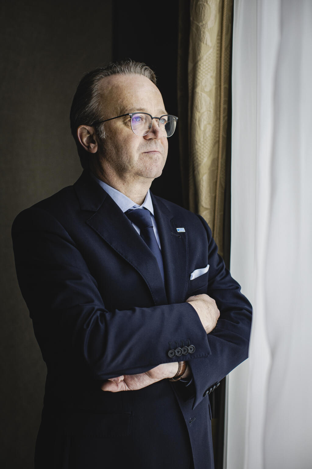 Na snímke Miroslav Kiraľvarga, prezident Republikovej únie zamestnávateľov.