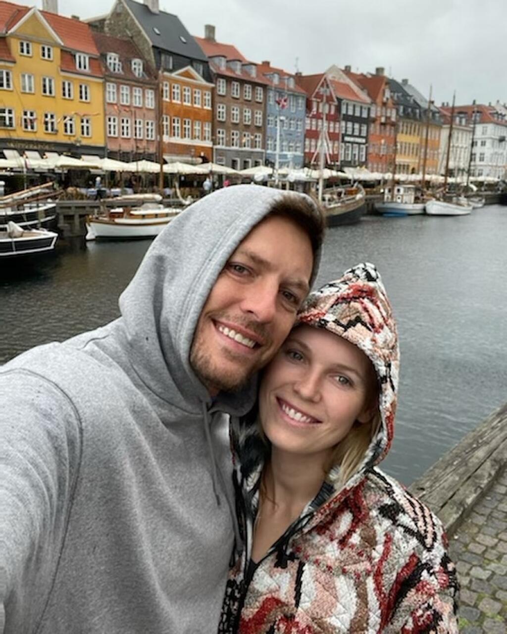 Caroline Wozniacki s manželom Danielom Lee