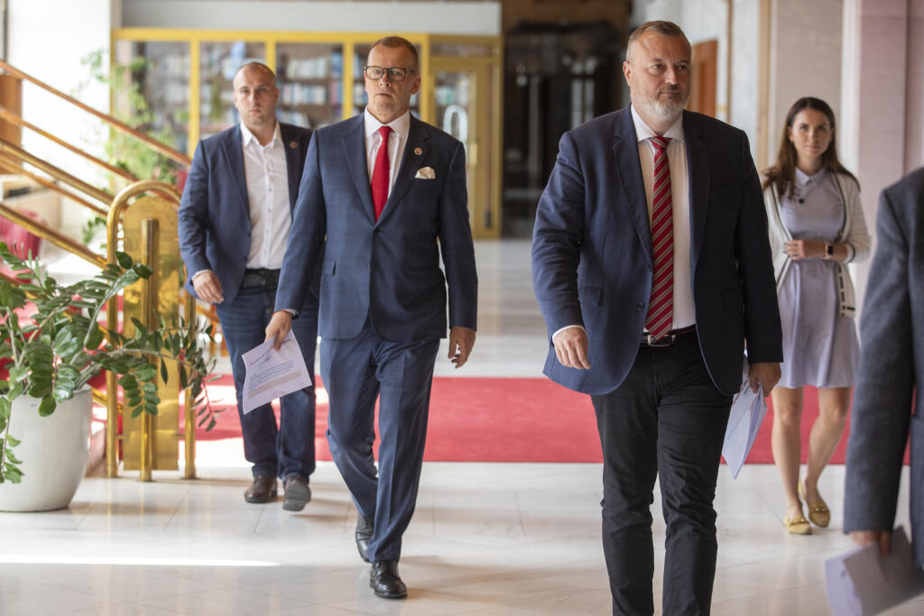 Na snímke je TK SME-RODINA , Boris Kollár a Milan Krajniak k výstavbe nájomných bytov.
