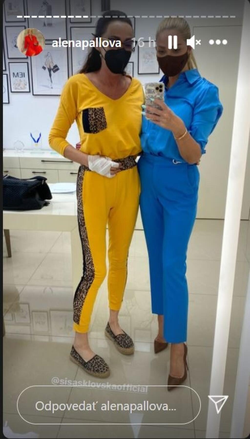 Sisa Sklovská na estetickom zákroku.