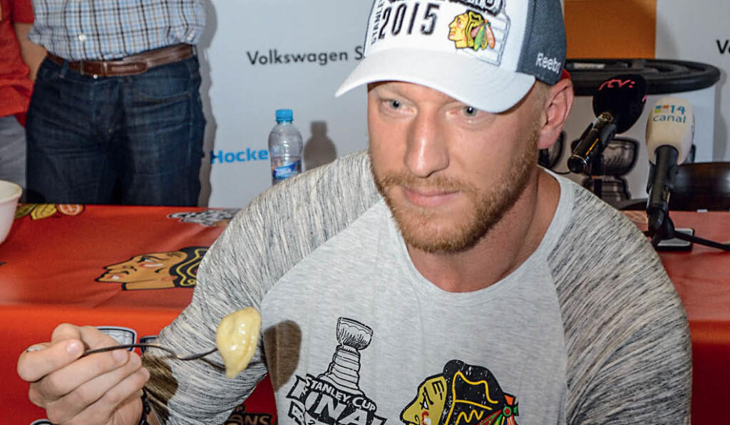 SR Trenčín hokej NHL SC Hossa oslavy TNX