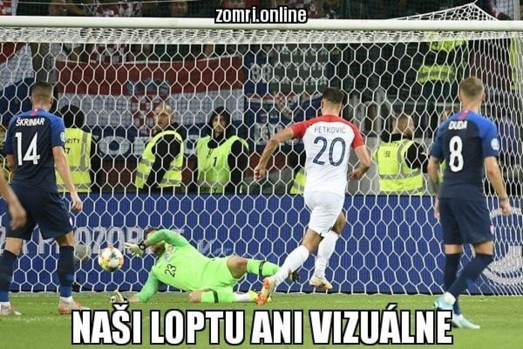 Po prehre s Chorvátskom sa na internete objavilo množstvo vtipov, ktorých hlavnou postavou bol práve Danko.