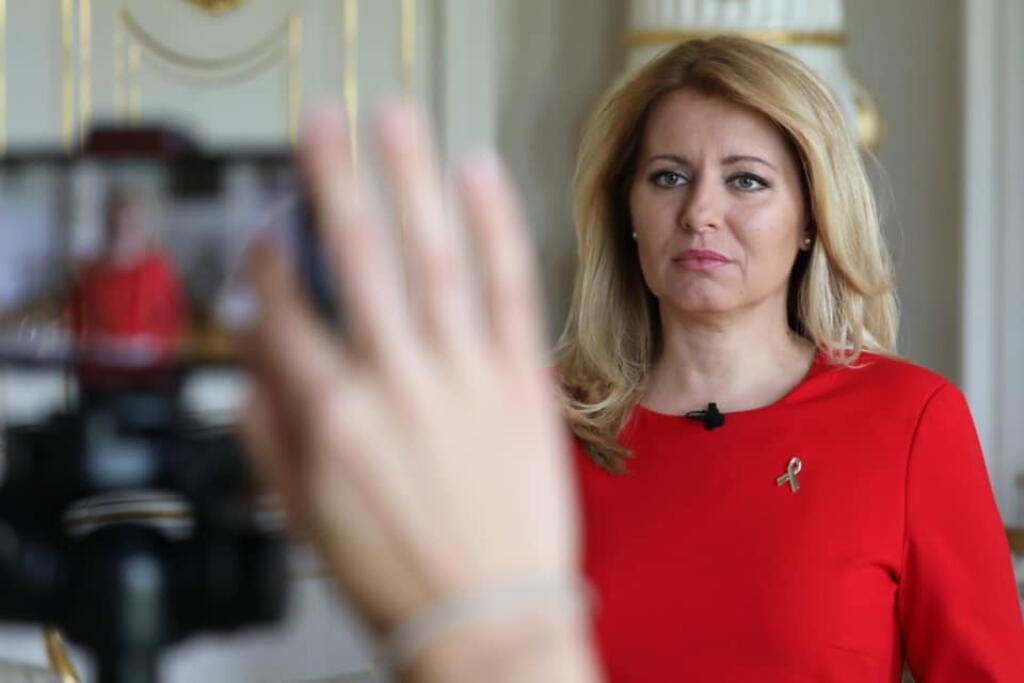 Prezidentka Zuzana Čaputová.