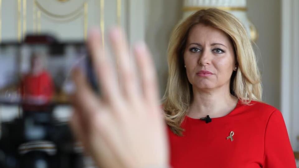Prezidentka Zuzana Čaputová.