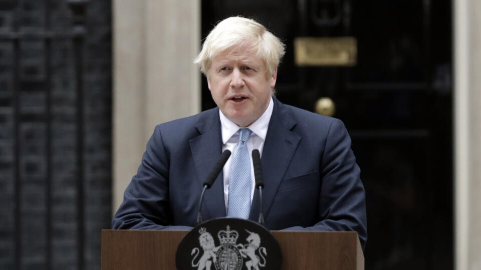 Britský premiér Boris Johnson