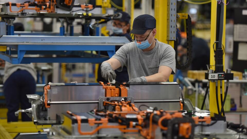 Výrobný závod automobilky Groupe PSA Slovakia v Trnave