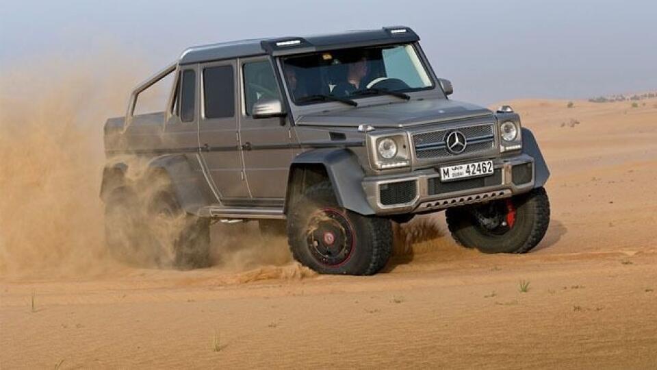 G63 AMG 6x6 stojí takmer pol milióna eur