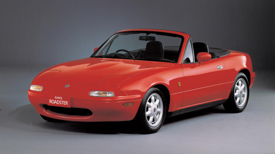 Mazda MX-5, model N/A na dobových fotkách