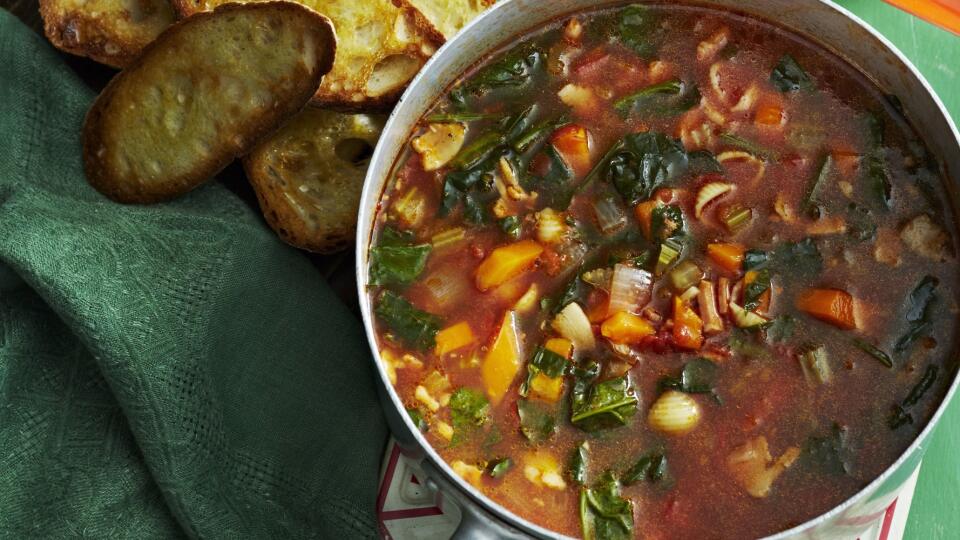 Polievka Minestrone