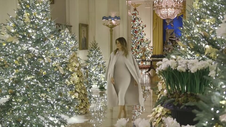 Melanie Trumpová si dala záležať.