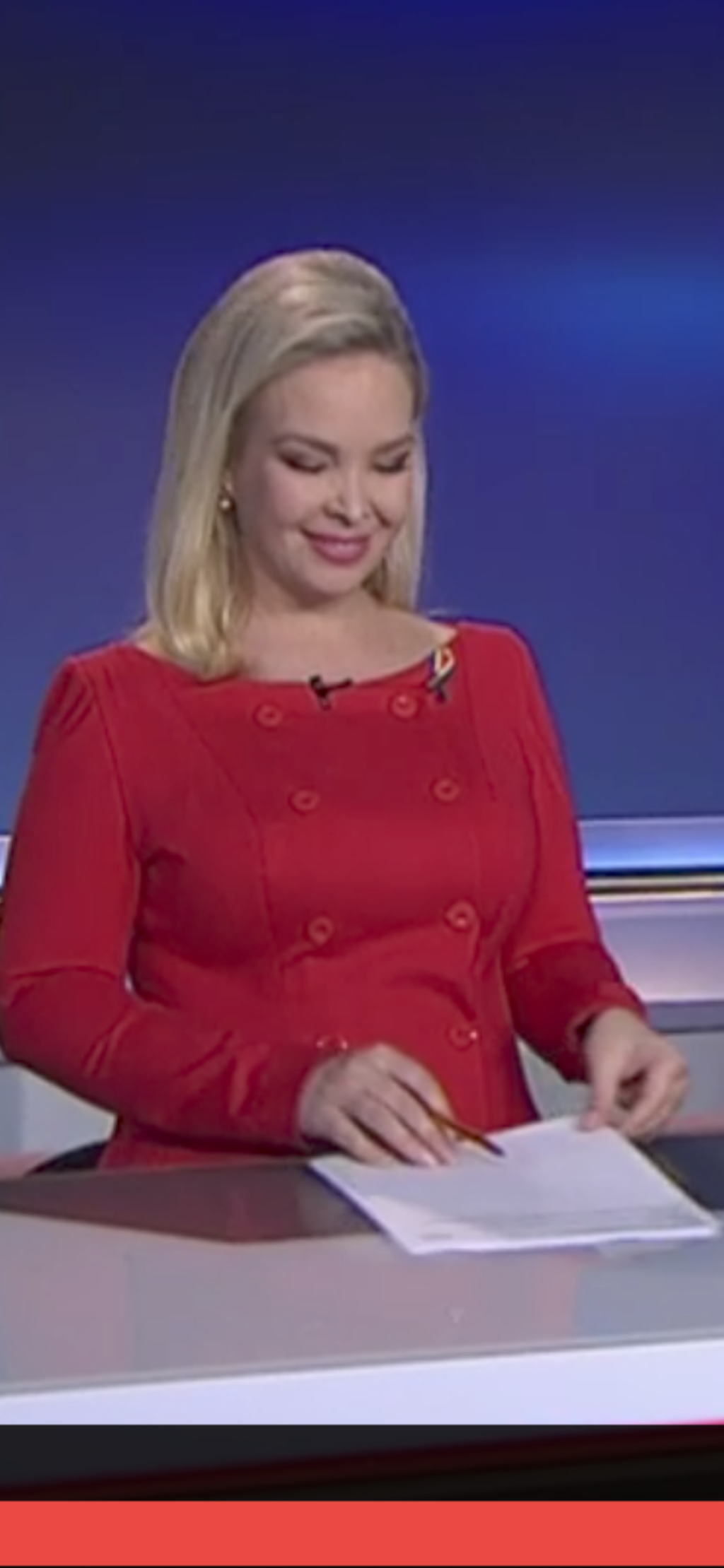 Moderátorka Lucia Barmošová v posledných dňoch na obrazovkách TV JOJ.
