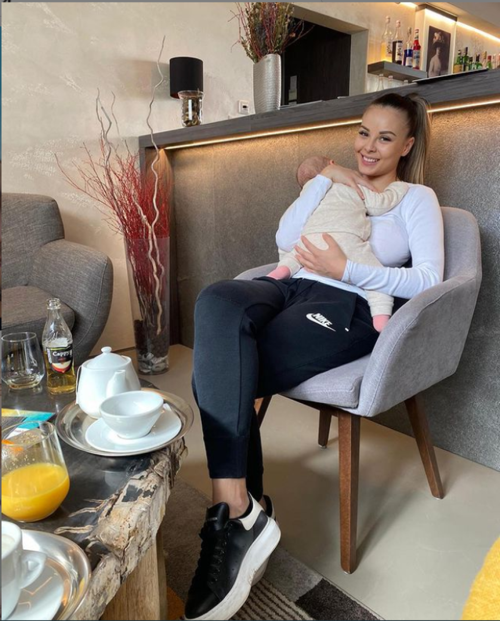 Monika Bagárová má krásnu rodinu.