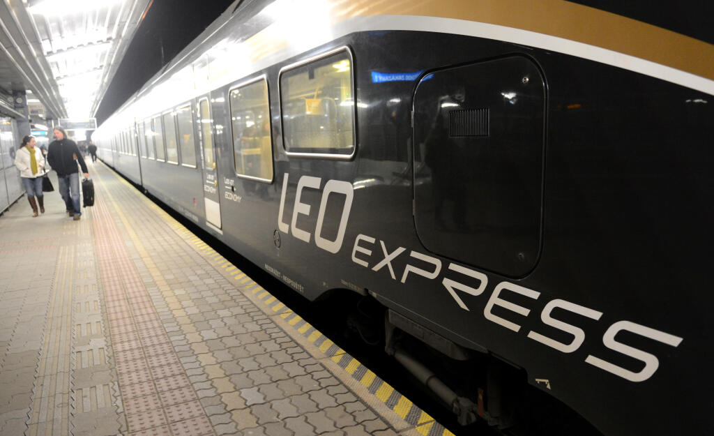 Súkromný vlakový prepravca Leo Expres v Košiciach