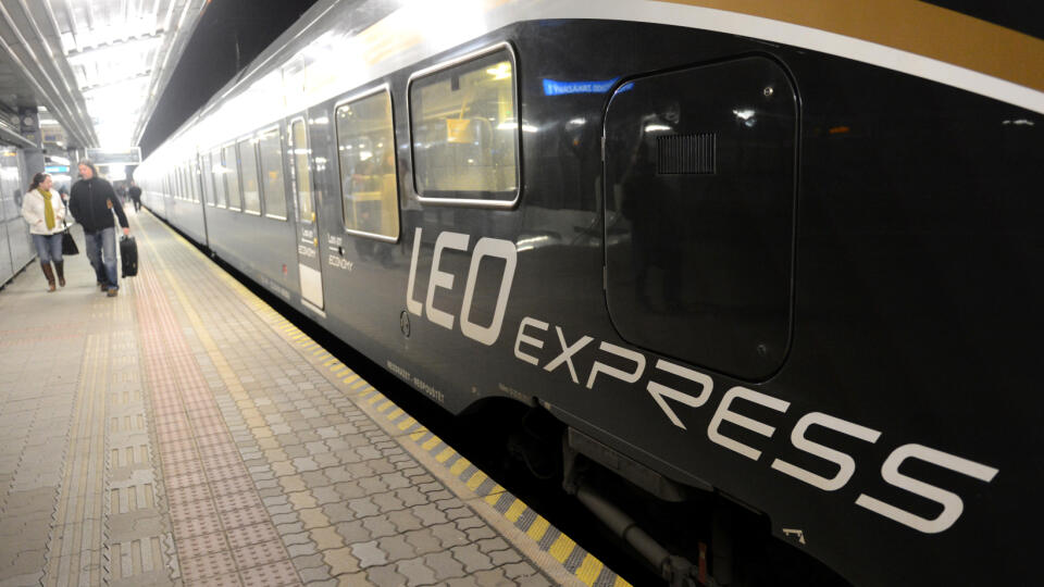 Súkromný vlakový prepravca Leo Expres v Košiciach