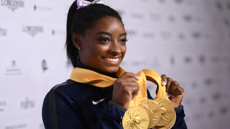 Fantastická Simone Bilesová