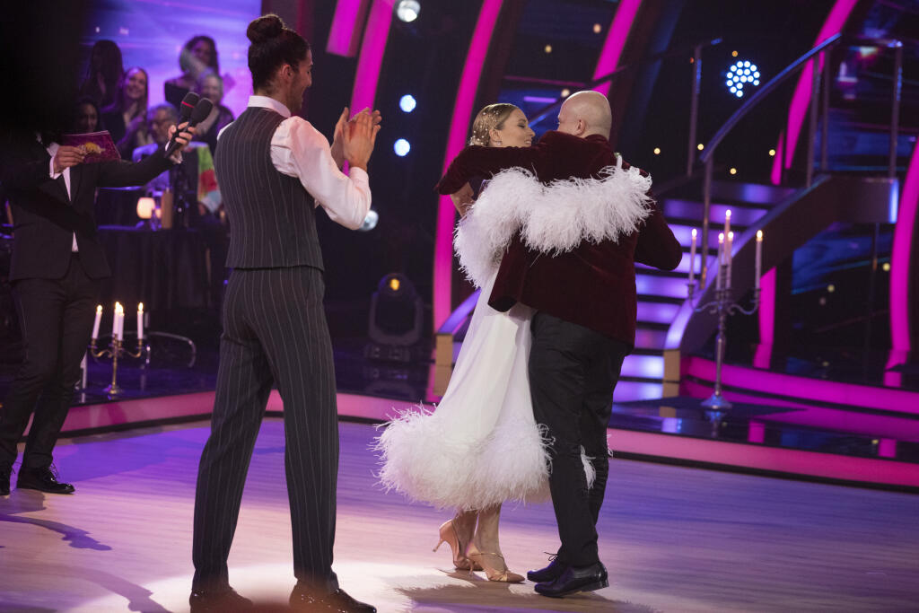 Tanečná šou Let’s Dance televízie Markíza. Speváčka Mária Čírová a Joris Yacoub