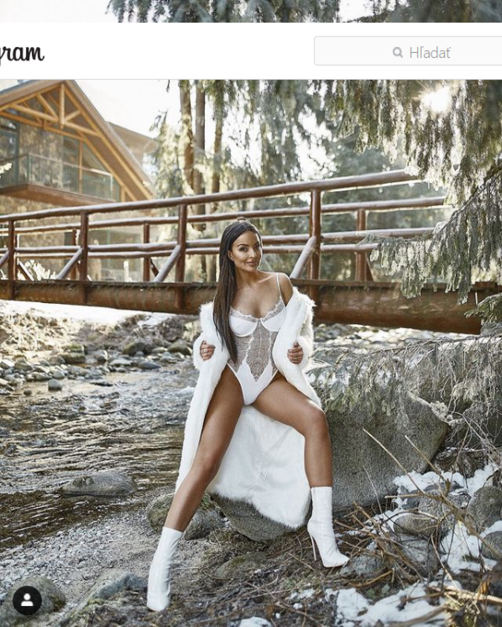 Preboha, nie je jej zima? Veronika Nízlová vytasila v Jasnej svoje telo, fíha, tá je ale otužilá!