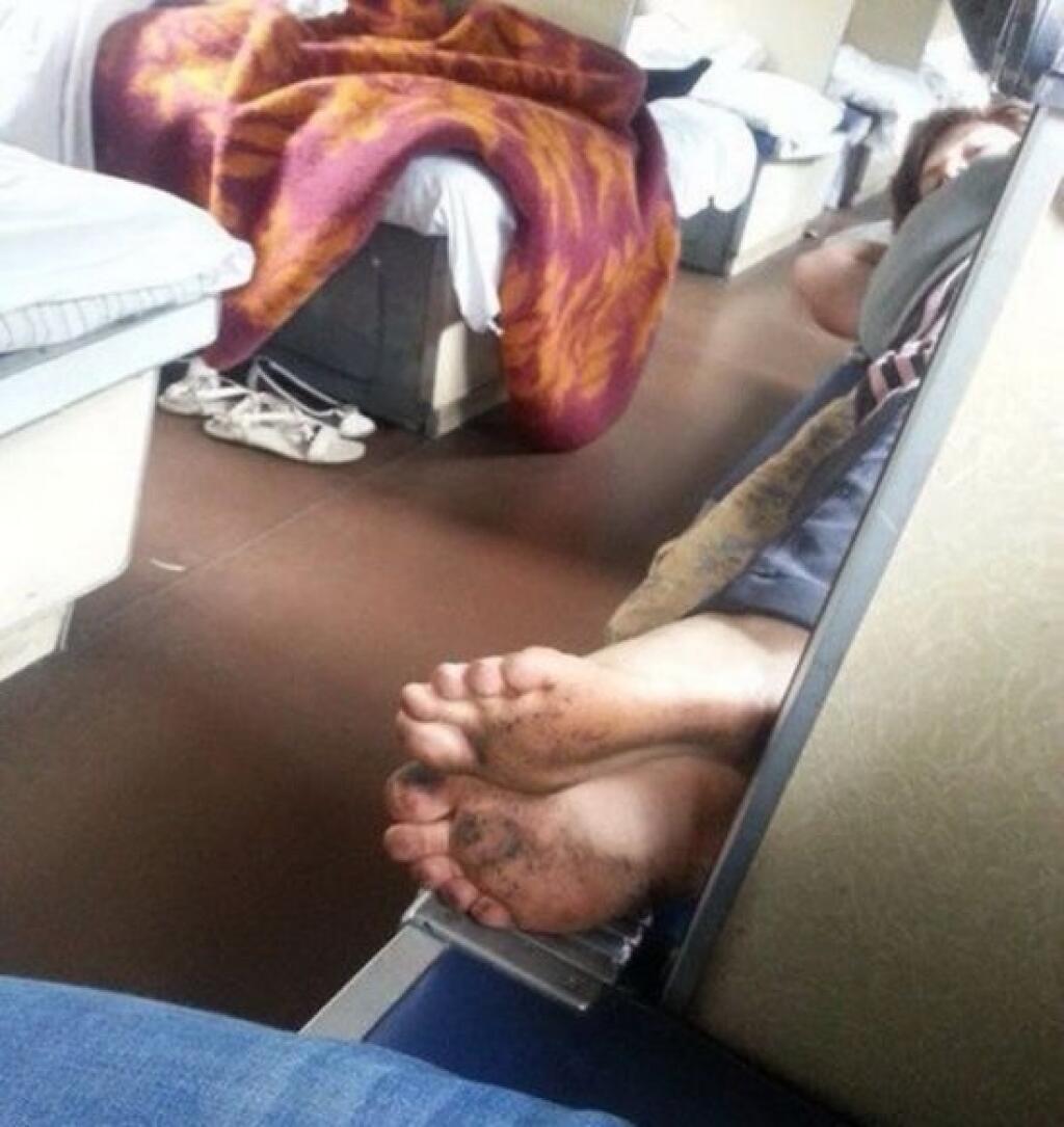 Ночь в плацкартном вагоне